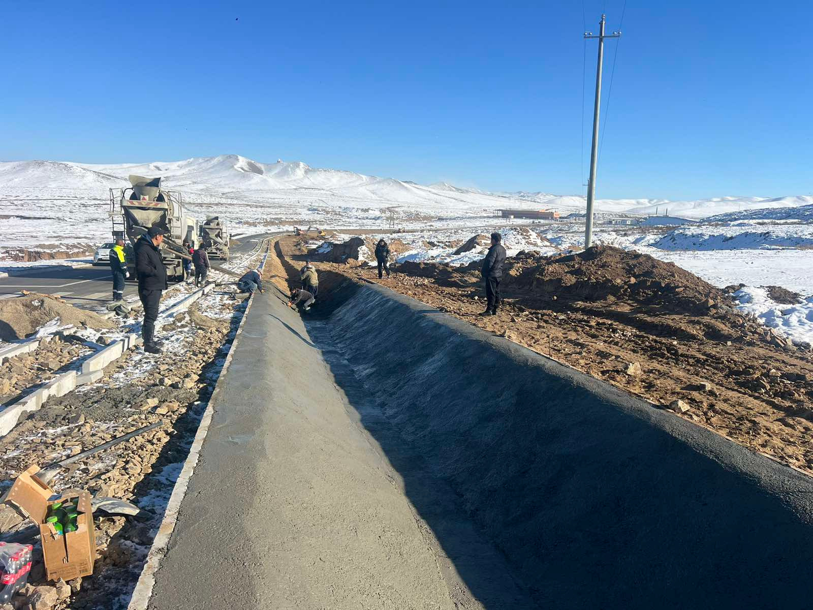 “Барилгын хатуу хог хаягдал дахин боловсруулах үйлдвэр” хүртэлх 1.5 км зам энэ сард ашиглалтад орно